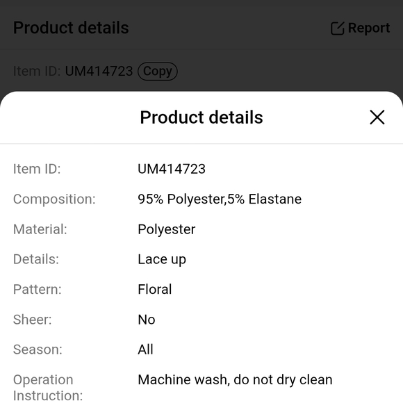 Floral Print Tie-Shoulder Jumpsuit - Picture 3 of 3